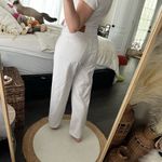 Princess Polly  Women’s 6 Leta Straight Leg White Denim Jeans Spring Summer New Photo 8