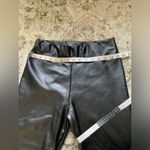 Dressy sexy faux leather pants 🔥 Black Size 6 Photo 2