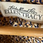 Ellen Tracy Linda Allard for Silk Blouse Top Button Down Size 12 Pockets Photo 2