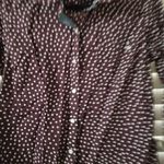 Tommy Hilfiger  / M / Burgundy Polka Dot Button Up Photo 2