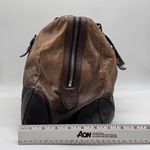 Prada  Milano Authentic Glacecalf Sfumato Leather Handbag Brown Italy Photo 5