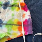 Genetic Genes Tie Dye Jean Shorts High Waisted Size XS Yellow Photo 6