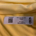 ASOS  Swim Yellow Loose Fit Tasseled Coverup 8 Boho Coconut Girl Festival Casual Photo 6