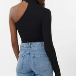 Garage One Shoulder Black Top Size Xs Photo 1
