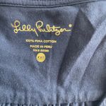 Lilly Pulitzer Blaire V-Neck A-Line Dress True Navy Size Nautical 3/4 Sleeves Photo 7