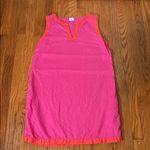 Sigrid Olsen  100% Linen Sleeveless Shift‎ Dress Pink Orange size M Photo 1