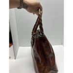 Patricia Nash  Heritage Angela Double-Compartment Leather Satchel Handbag Photo 4