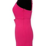 Socialite  x Nordstrom | NWT | Small | Cutout Bodycon Mini Dress in Pink Peacock Photo 4