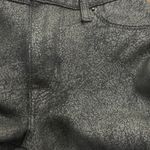 Hudson Jeans Hudson Black (Echo) "Crackled Nico Midrise Super Skinny" Jeans, Size 25 Photo 6