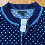 Talbots NWT!  Navy Blue Dress Shirt Photo 3