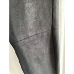 7 For All Mankind 7 For All Mankind Women's 27 Black Suede Skinny Jean Moto Punk Goth Whimsy Photo 3