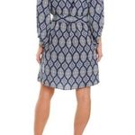 TOWOWGE.....shirt dress....in navy and ivory Photo 1