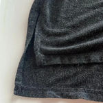 Hollister Imperfect oversized high low xs small short sleeved dark gray tee Photo 4