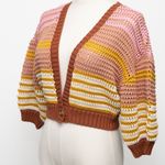 Sachin + Babi  | Multicolor Knit Cropped Penny Cardigan. Photo 6