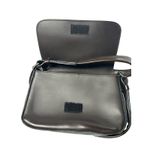 Liz Claiborne  Women Brown Leather Shoulder Crossbody Bag Purse Small Flap Casual Photo 4