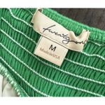 Floral Babydoll Dress Womens Medium Green Pink Halter Tie Tropical Summer Photo 6