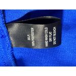 NEW Lulus Womens Royal Blue Long Sleeve Ruched V Photo 12