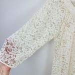 Diane Von Furstenberg  Lace Blouse Romantic Boho Sheer Lined Cottagecore US 10 Photo 10