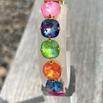 Handcrafted bracelet with Swarovski crystal Gold Photo 0