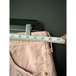 Levi's 501 Pink Denim Shorts with Frayed Hem Photo 2