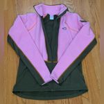 KARI TRAA Ragnhild Full Zip Midlayer Jacket – Size S, Prism Pink / Olive Photo 7