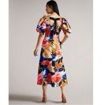 Ted Baker NEW  Harpia Floral Print Midi Dress Photo 7