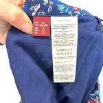 Comptoir Des Cottoniers Blue Floral Skirt Set Skirt and Blouse Size Large Photo 10