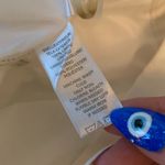 Loft  White Mid Rise Linen Wide Leg Women's Pants Photo 4