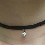 Black Choker with Jewel Photo 1