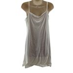 Vassarette  2 in 1 Spin Slip Solid White Womens Large Photo 3