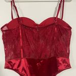 Nasty Gal  Floral Lace Satin Bodysuit Photo 6