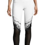 Alo Yoga Black & White Printed High Rise Athletic Leggings Size XS Photo 1