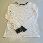 Treasure & Bond Treasure‎ & Bond White Gray Trim Long Sleeve T Shirt Top Womens XS Photo 9