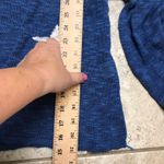 Pink Lily Memorable Magic Blue Star Print Hooded Knitted Sweater Oversized Photo 5