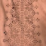 Taylor & Sage  Suede Feel Mauve Laser Cut Tank Size Small Photo 2