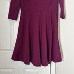Boden Women Irene Fit and Flare Purple Dress Lined Size 10 Midi Cotton Photo 1