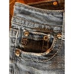 Miss Me Bootcut Jeans Women 26 Bedazzled Western Cowgirl Aztec Fringe Farm Barn Photo 10