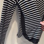 ZARA  W&B Collection Jersey Kint Striped Tee Size Medium Photo 1