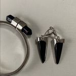 Vince Camuto Silver and Black Jewelry Set Photo 4