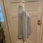 Bette & Court Women’s Quarter Zip Long Sleeve Top Gray Size L Photo 1
