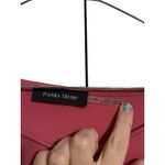 Ivanka Trump Top Womens L/G Layered Sleeve & Hem Coral Pink Blouse Photo 2