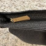 Elegant Magid Women’s Olive Woven Shoulder Bag Black Photo 3