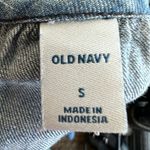 Old Navy Denim Ruffle Top, Y2K, Western, Coquette, Vintage, Retro, Cottagecore,‎ Small Photo 3