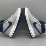 Nike Air Force 1 Hi QS Shoes "Patriots" Wolf Gray Navy / Size 7 Photo 9