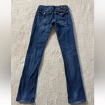 Miss Me Women'sβ Low Rise Straight Dark Wash Distressed Jeans Size 27 Photo 7