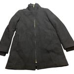 J. Crew Petite Lodge Coat Italian Stadium Cloth Wool Black K0897 Jacket Women 4P Photo 0