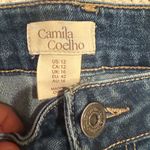 Camila Coelho NEW  Denim Jeans WOMENS STRAIGHT LEG 12 Photo 2