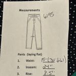 Banana Republic  Sloan Crop Petite Polka Dot Pants Navy White Size 4P Photo 4