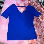Metaphor Royal Blue Tee Shirt Photo 4