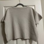 Via Strozzi Italian Polyamide Shirt Top Unmarked Sizing Estimate Sz L Large Photo 6